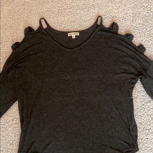 Grey Long Sleeve Tee